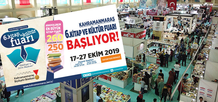 17 Ekimde 6. Kitap ve Kültür Fuarı Geliyor326565