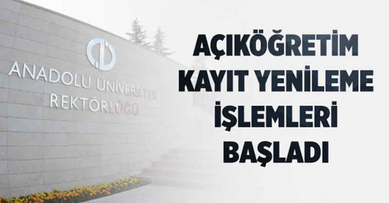 Açıköğretimkayıt Yenileme İşlemleri Başladı656