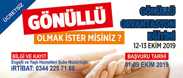 Gönüllü Olmak İster Misin?