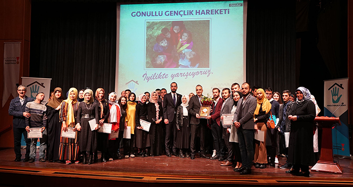 Gönüllü Gençlere Katılım Belgesi