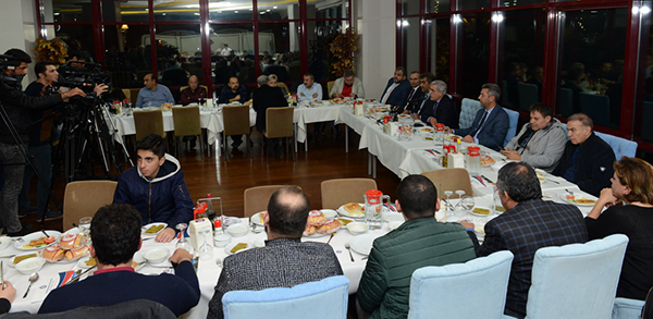 KSÜ RektörÜ Can Basın Mensuplarıyla Bir Araya Geldi