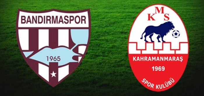 Kahramanmaraşspor: 3 - Bandırmaspor: 3