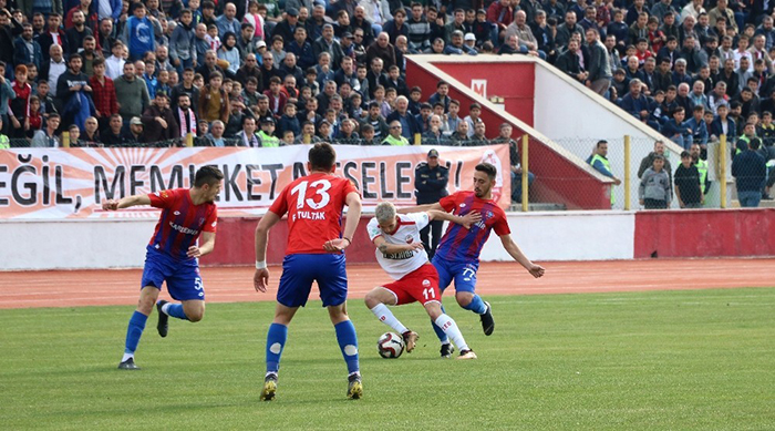 Piserro Kahramanmaraşspor - Kardemir Karabükspor: 1-0