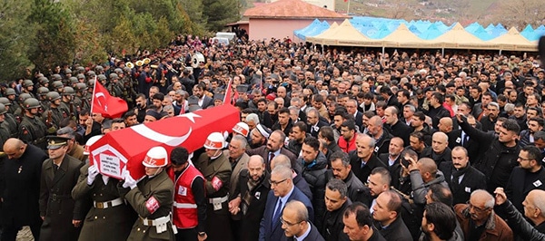 Şehit Uzman Onbaşı Ahmet Saygılı Son Yolculuğuna Uğurlandı