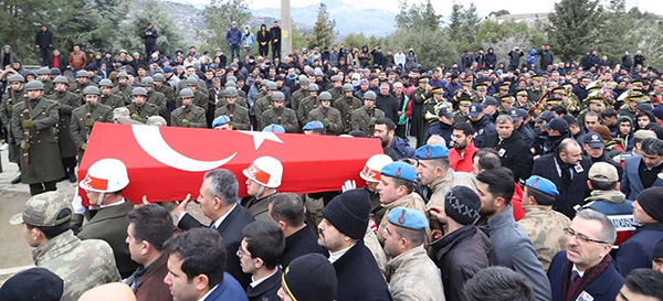 Şehit Uzman Onbaşı Fatih Saylak, Son Yolculuğuna Uğurlandı