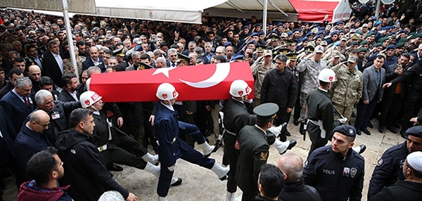 Andırın'lı Şehit Adana'da Son Yolculuğuna Uğurlandı