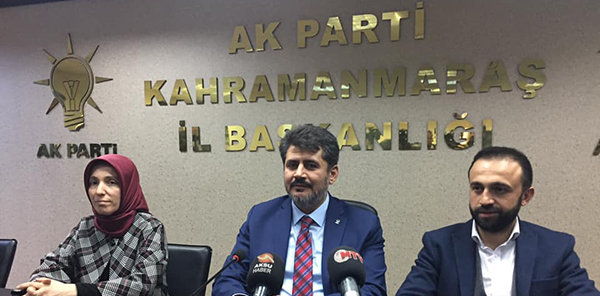 Başkan Debgici; Ak Parti Kahramanmaraş Kongre Süreci Başlamıştır