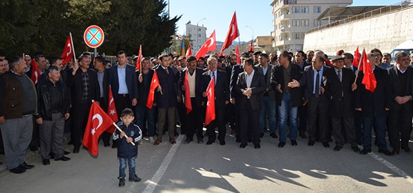 Çağlayancerit Mehmetçiğimiz İçin Tek Yürek Oldu