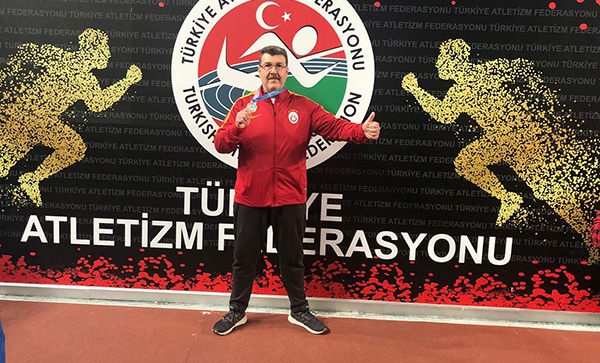 Milli Judocu Murat Olcay Atletizm de fırtına gibi esti