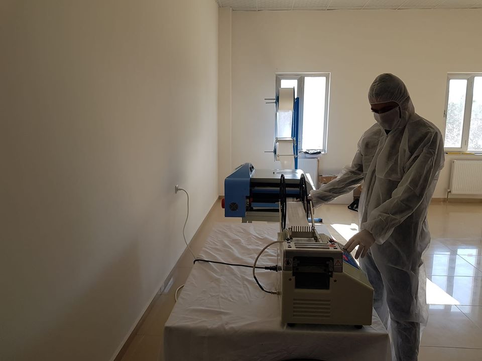 Afşin Belediyesi Kendi İmkanları İle Maske Üretimine Başladı