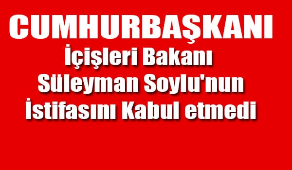 İletişim Başkanlığı, İçişleri Bakanı