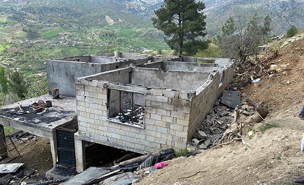 Onikişubat Belediyesi’nden, Evi Yanan Aileye Yardım