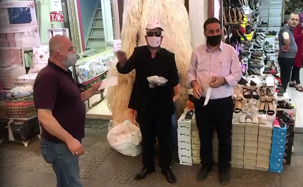 Vefa Bakırcılıktan Vatandaşa Maske Desteği