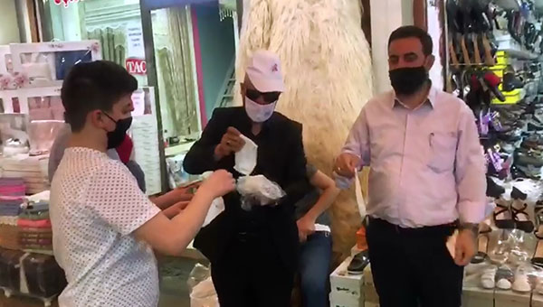 Vefa Bakırcılıktan Vatandaşa Maske Desteği 