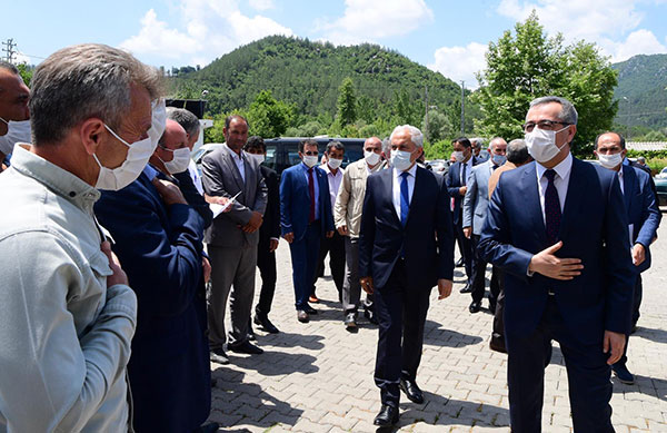 Başkan Güngör,Andırın'da İstişare Ve Değerlendirme Toplantısı Yaptı