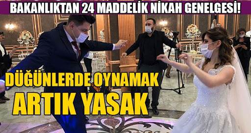 Düğün Ve Nikahta Artık Oynamak Yasak