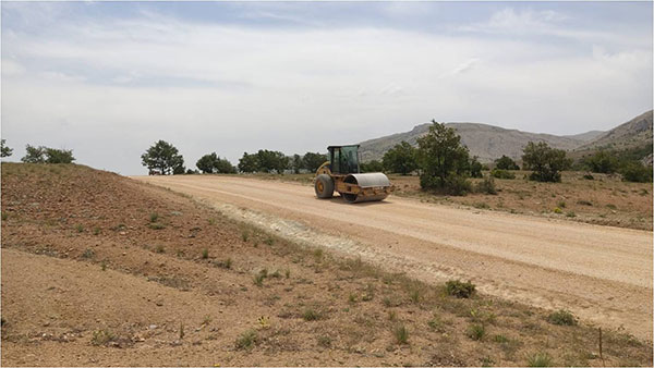 Dağlıca’da Yol Genişletme Ve Altyapı Çalışmaları Başladı