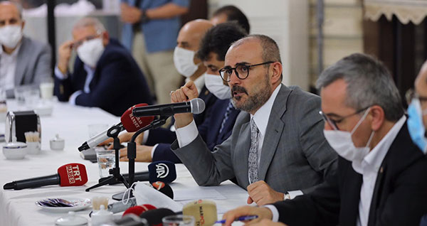 Kahramanmaraş’ta Şehir basınıyla bir araya gelen AK Parti Genel Başkan