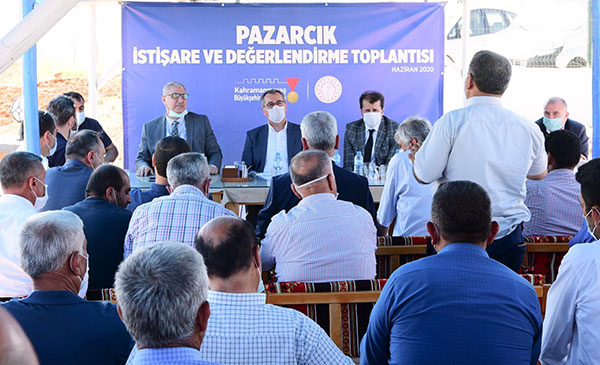 Pazarcık İlçesine 55 milyonluk yatırım