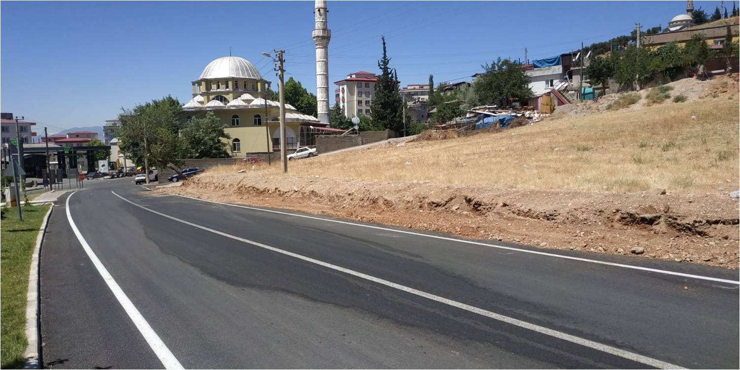 Dereli Mahallesi Yolu Tamamlanıyor