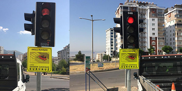 KMBB’den trafik işaret levhaları çalışması