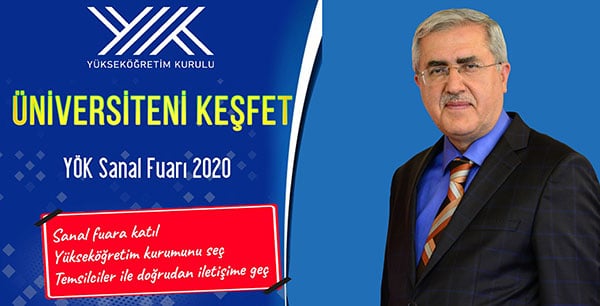 KSÜ, YÖK Sanal Fuarı 2020'de