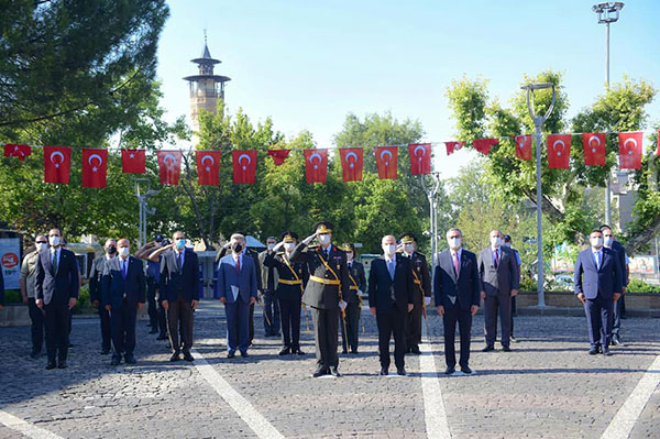 Kahramanmaraş'ta 30 Ağustos Zafer Bayramı Kutlandı