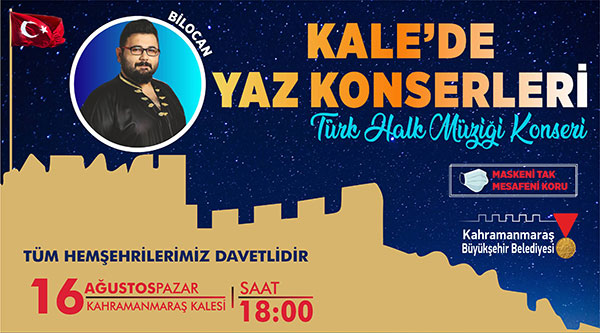 Kale’de Yaz Konserleri Devam Ediyor