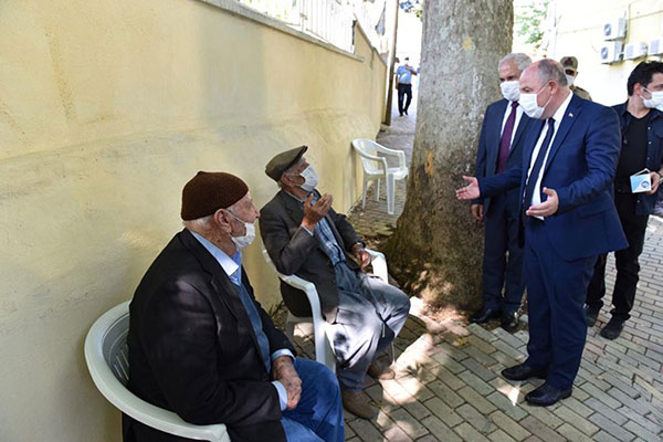 Vali Ömer Faruk Coşkun Andırın İlçesini Ziyaret Etti