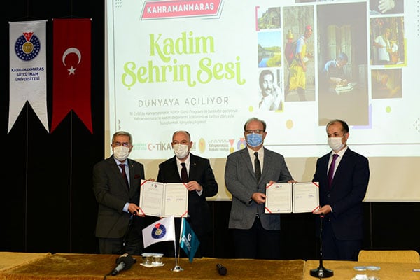 KSÜ ve Yunus Emre Enstitüsü Arasında Üniversite Tanıtım Protokolü İmzalandı