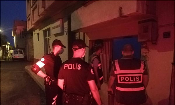 Kahramanmaraş’ta polis ekipleri, il