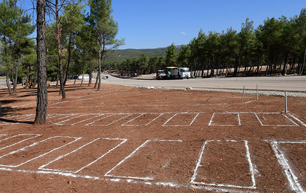 Büyükşehir, yeni mezarlık alanındaki