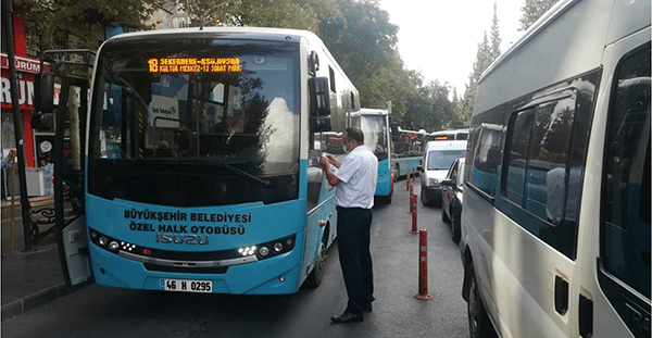 Büyükşehir, toplu taşıma araçlarında