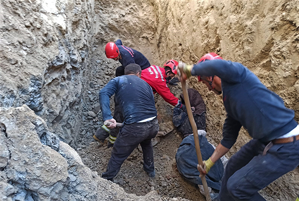 Kahramanmaraş’ta Toprak Altında Kalan