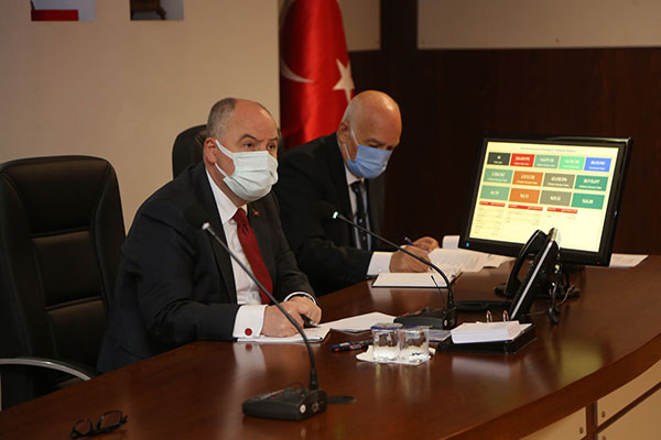 2020 yılı 4. Dönem Koordinasyon Kurulu Toplantısı, Vali Ömer Faruk