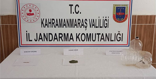 Kahramanmaraş’ın Göksun ilçesinde jandarma