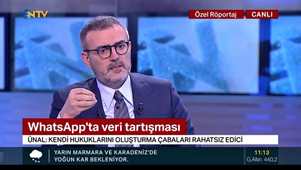 Mahir Unal NTVde gundeme dair aciklamalar Yapti