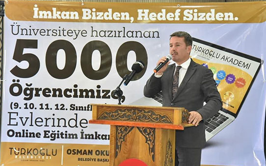 Başkan Okumuş; Öğrencilere Seslendi İmkan Bizden, Hedef Sizden