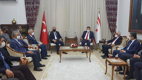 Kuzey Kıbrıs Türk Cumhuriyeti programı kapsamında Kapalı Maraş’ta incelemelerde bulunan,