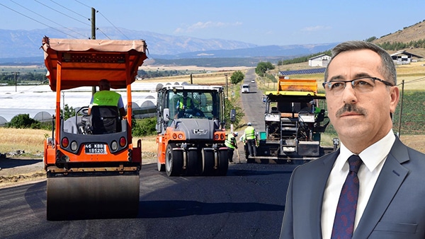 Başkan Güngör; Yol Yatırımları Devam Ediyor ve 67 Noktada Çalışıyoruz