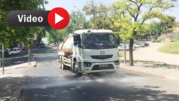 Kahramanmaraş Büyükşehir Belediyesi, tam kapanma döneminde Şeyh Şamil Caddesi, Vezir