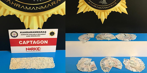 Kahramanmaraş’ta polis ekipleri tarafından uyuşturucu satıcılarına yönelik iki ayrı operasyonda