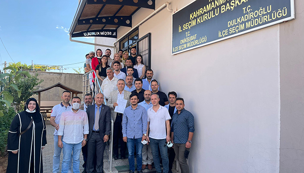 DEVA PARTİSİ KAHRAMANMARAŞ İL YÖNETİMİ MAZBATASINI ALDI 13 Temmuz Salı günü Genel Başkan Ali Babacan’ın katılımıyla Kahramanmaraş