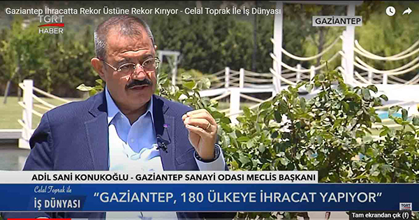 KONUKOGLU 1 TGRT Haber Celal Toprak Ile Is Dunyasi Programinda