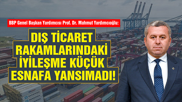 Büyük Birlik Partisi (BBP) Ekonomiden Sorumlu Genel Başkan Yardımcısı Prof.