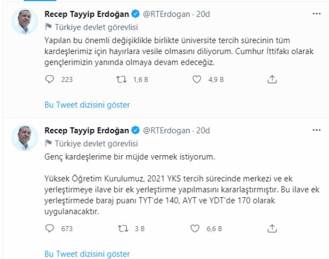 üniversiteli adayını ilgilendiren karar! YKS'de baraj puanları düştü