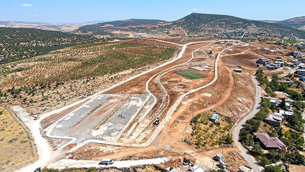 Büyükşehir Belediyesi tarafından Pazarcık ilçesinde hayata geçirilen 95 bin metrekarelik