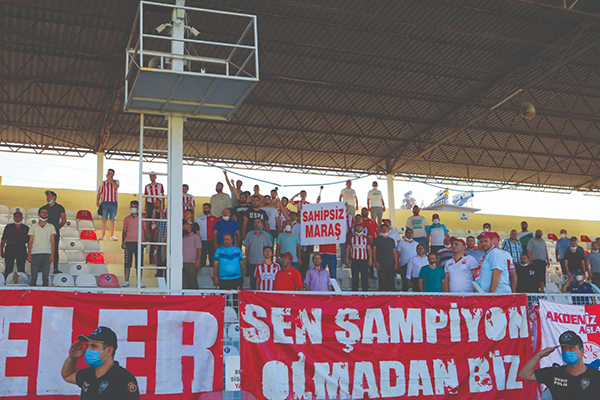 Kahramanmaraş’ta stadyum problemi nedeniyle