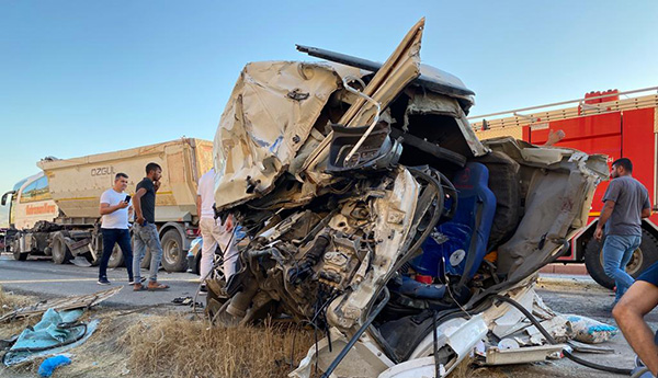 Kahramanmaraş’ta 6 aracın karıştığı zincirleme trafik kazasında biri ağır olmak