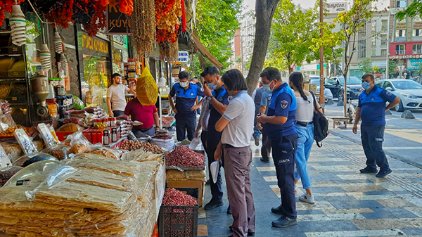 Şehir genelinde yoğun denetim